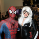 Just imagine that the Spider-Man cosplay pictured here is actually Silver Sable in disguise, okay? (Photo: Gabe Ginsberg/Getty Images)
